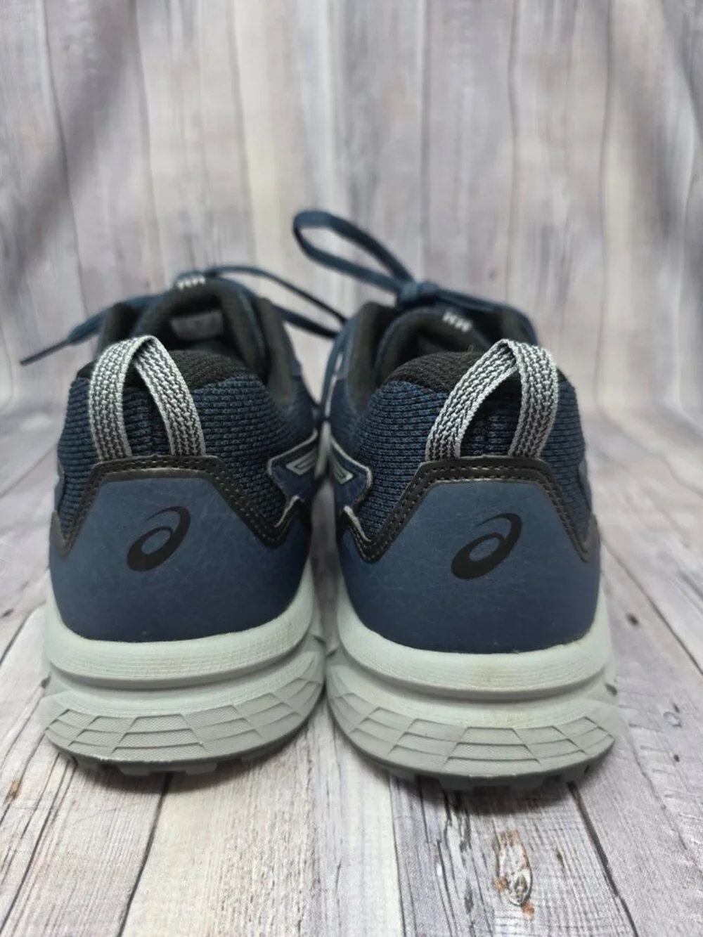 ASICS Gel-Venture Athletic Trail Running Shoes Navy Blue Mens Size 12 #1011A824